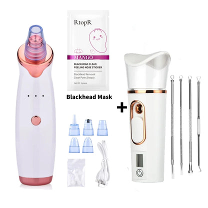 Advanced Blackhead Remover Vacuum and Facial Sprayer