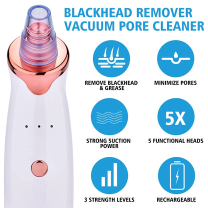 Advanced Blackhead Remover Vacuum and Facial Sprayer