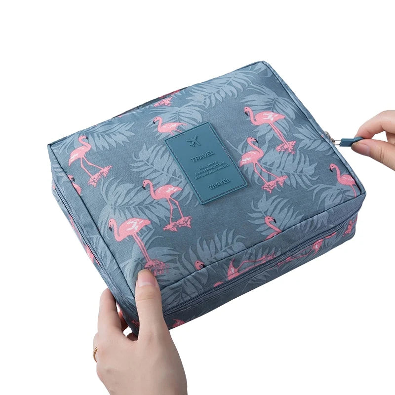 Travel Cosmetic Bag: Waterproof Organizer for Women