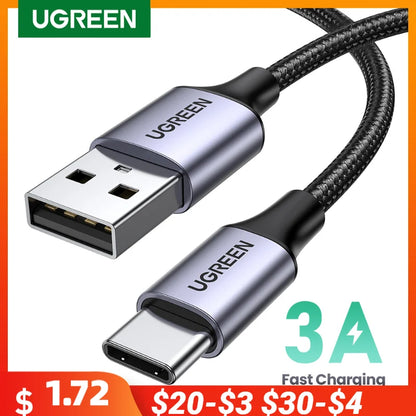 UGREEN 3A USB Type C Fast Charging Cable