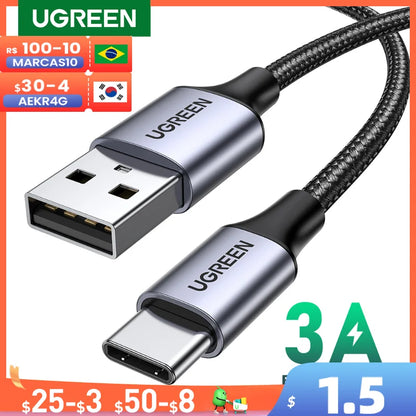 UGREEN 3A USB Type C Fast Charging Cable