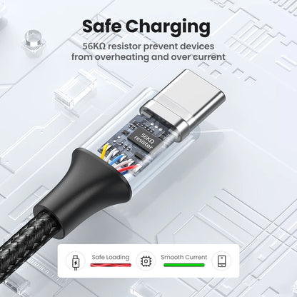 UGREEN 3A USB Type C Fast Charging Cable