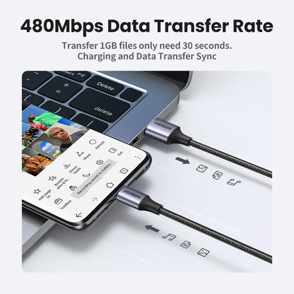 UGREEN 3A USB Type C Fast Charging Cable