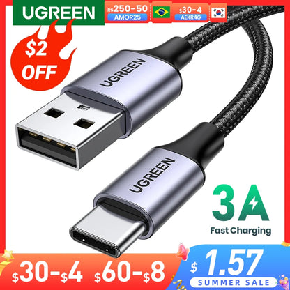 UGREEN 3A USB Type C Fast Charging Cable